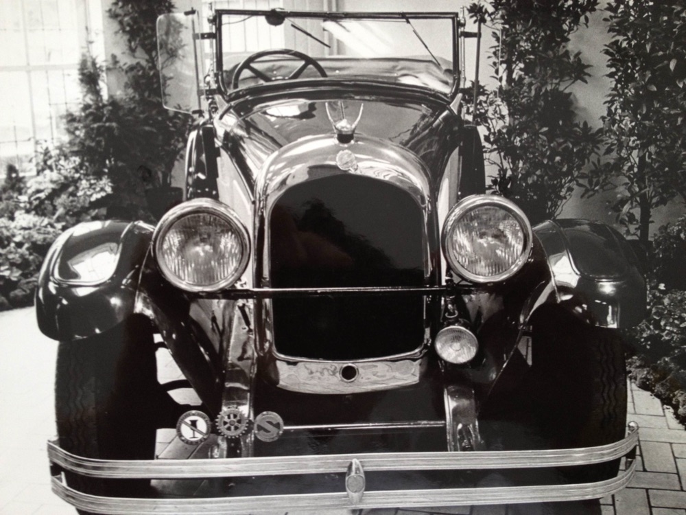 Klassieke Amerikaanse auto uit de begintijd van Zoet Trading